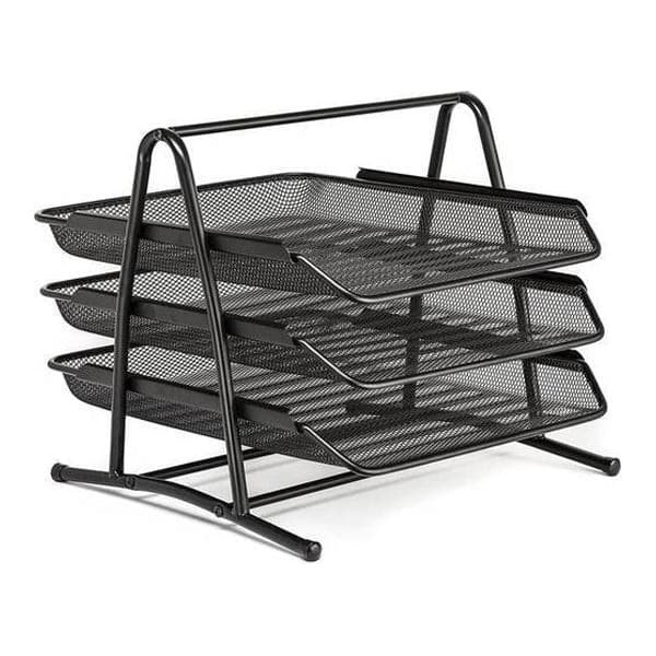 LETTER TRAY 3 TIER METAL