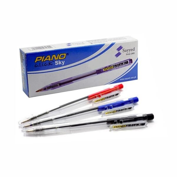 PIANO CLICK SKY BALL PEN PACK OF 10