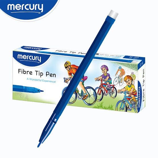 MERCURY FIBER TIP MARKER PACK OF 10