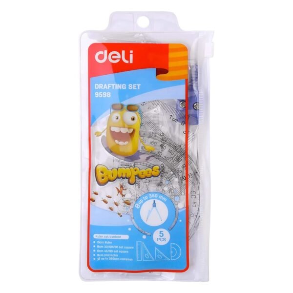 DELI GEOMETRY SET 5PCS 9598