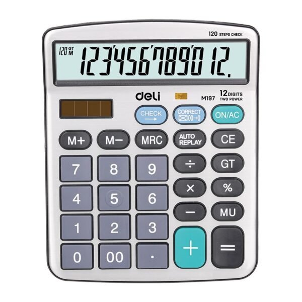 DELI 12-DIGIT CALCULATOR EM19710