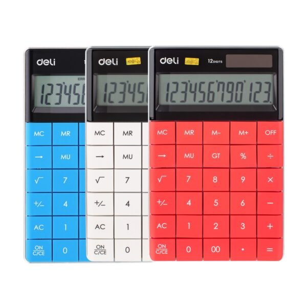DEL 12-DIGIT DESKTOP CALCULATOR E1589