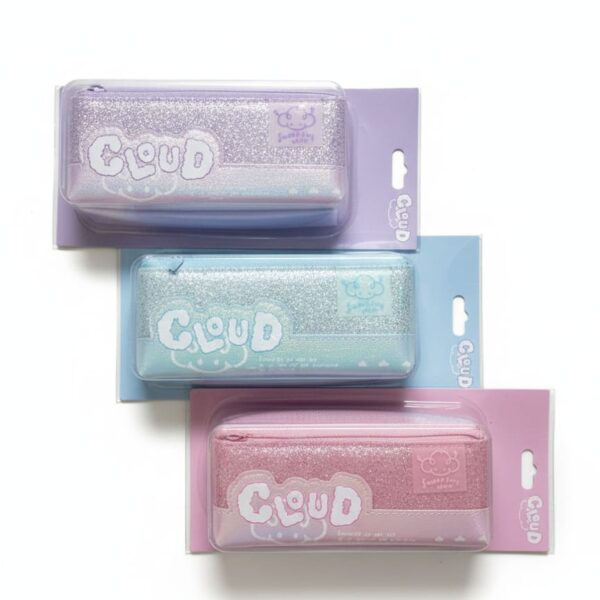 FANCY SWEET FUN CLOUD SPARKLE PENCIL CASE